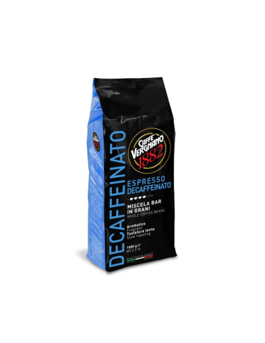 Café en Grains Vergnano DECAFEINE - 6x1kg - Café en grain - Caffe Vergnano 1882 - 1