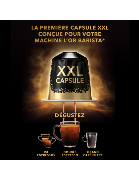 L’Or Barista Double Splendente n°7 - 10 capsules XXL alu - Capsules L'Or Barista XXL -  - 1