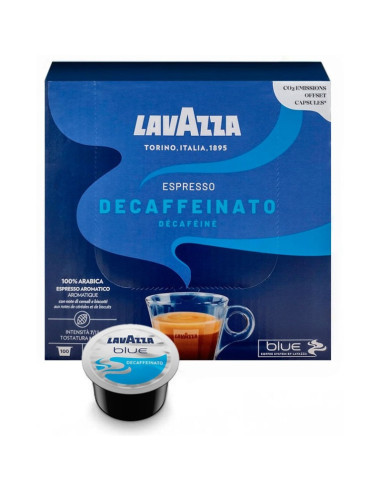 Lavazza Blue® Decaffeinato - 100 Capsules - Café Dosette