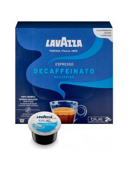 Lavazza Blue® Decaffeinato - 100 Capsules - Café Dosette