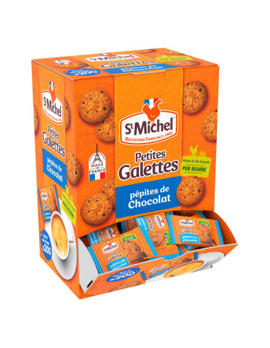 Petites Galettes Pépites de Chocolat St Michel - Distributeur 200 sachets - Biscuits - StMichel - 3