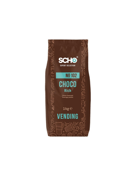 SCHO® Poche Choco Rich n°102 - 1 kg - Distribution automatique - Scho - 1