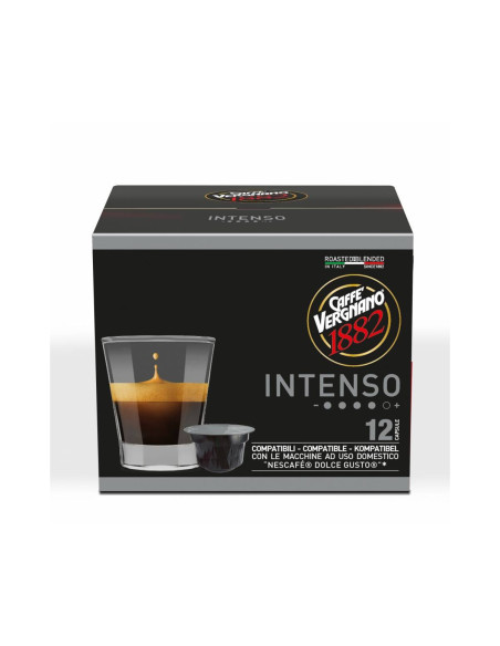 VERGNANO Dolce Gusto Intenso - 72 pods - Capsules & Dosettes - Caffe Vergnano 1882 - 1