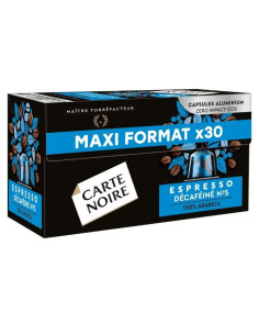 Carte Noire® Espresso Décaféiné n°5 - 30 capsules aluminium compatible Nespresso - Capsules Nespresso® Compatibles - Carte Noire 2