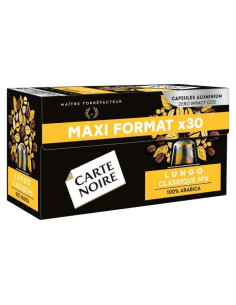 Carte Noire® Espresso Lungo n°6 - 30 capsules aluminium compatible Nespresso - Capsules Nespresso® Compatibles - Carte Noire - 1 2