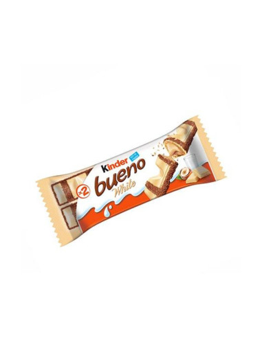 KINDER BUENO WHITE - Carton de 15 barres chocolatées - Café Dosette -  - 1