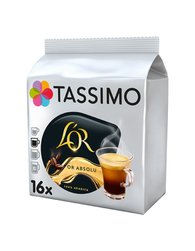 Tassimo L'Or Café Long Absolu - 16 dosettes - Café Dosette