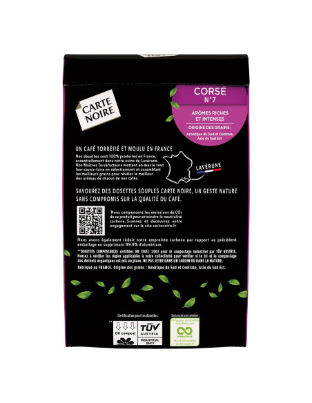 Senseo® CARTE NOIRE - Corsé N°7 - 60 dosettes - Dosettes Senseo® - Carte Noire - 4