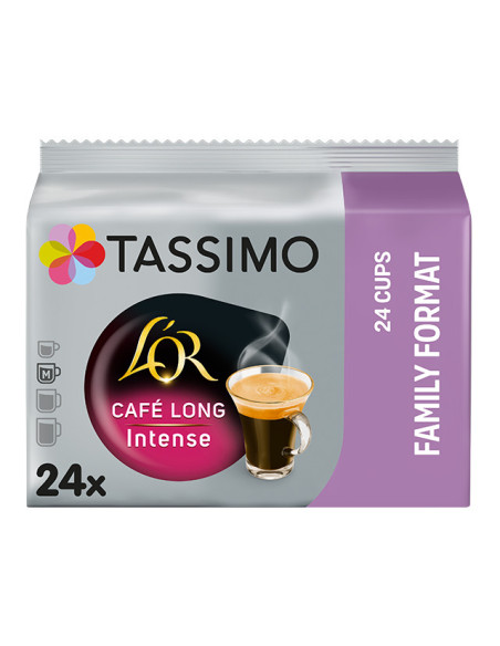 Tassimo L'Or Café Long Intense - 24 dosettes - Café Dosette