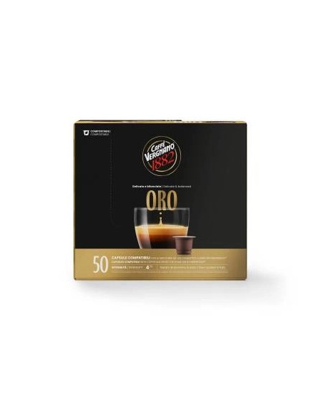 Caffe Vergnano® Oro Compatible Nespresso - 50 capsules
