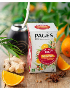 Thé Vert Bio Minceur Pagès - 20 Sachets 2