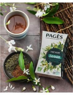 Thé Vert Bio Sérénité Pagès - 20 Sachets 2