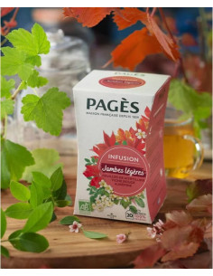 Infusion Jambes légères Bio Pagès – Boîte 20 sachets 2
