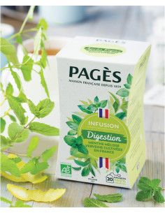 Infusion Digestion française Bio - 20 sachets 2