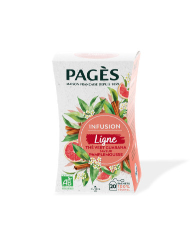 Infusion Ligne Bio Pagès – Boîte 20 sachets