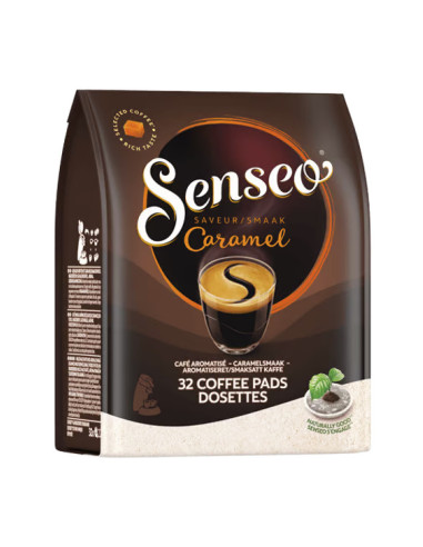 Senseo Café au Caramel - 32 dosettes - Café Dosette