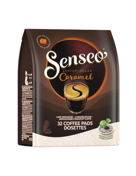 Senseo Café au Caramel - 32 dosettes - Café Dosette