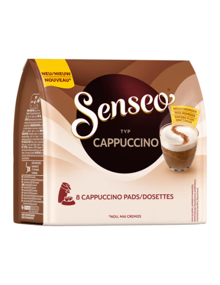 Senseo Cappuccino - 8 dosettes - Café Dosette