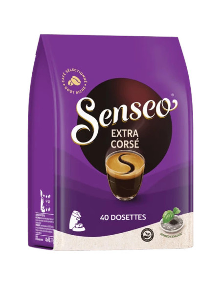 Senseo Extra Corsé - 40 dosettes - Café Dosette