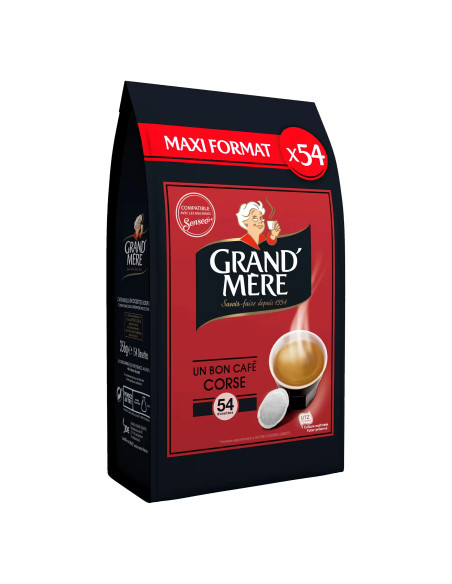 Grand'Mère Corsé compatible Senseo - 54 dosettes