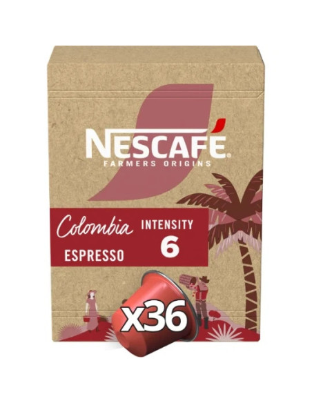 Nescafé Farmers Origins Colombia n°6 -  Nespresso compatible  - 36 capsules