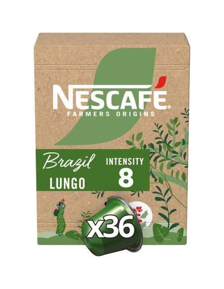 Nescafé Farmers Origins Brazil n°8 Nespresso compatible  - 36 capsules