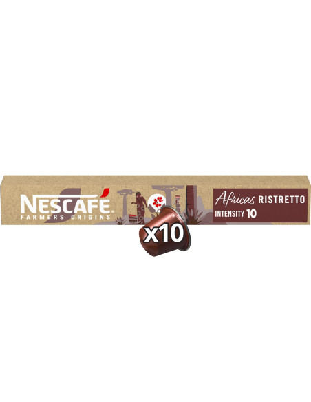 Nescafé Farmers Origins Africa Ristretto n°10 -  Nespresso compatible  - 10 capsules