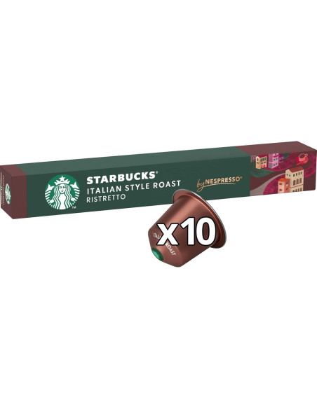Starbucks® Italian Style Roast by Nespresso® - 10 capsules - Café Dosette