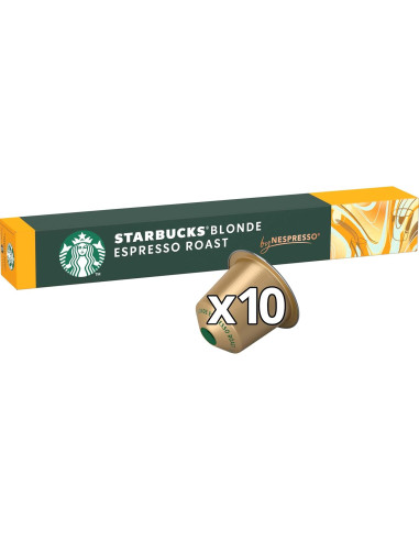 Starbucks® Blonde Espresso Roast by Nespresso® - 10 capsules