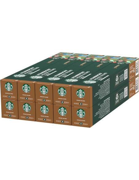 Starbucks® House Blend by Nespresso® - 100 capsules - Café Dosette