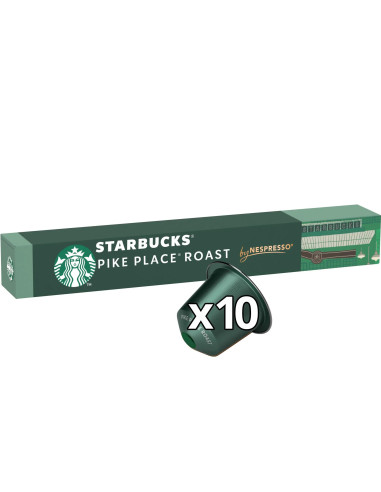 Starbucks® Pike Place Roast by Nespresso® - 100 capsules