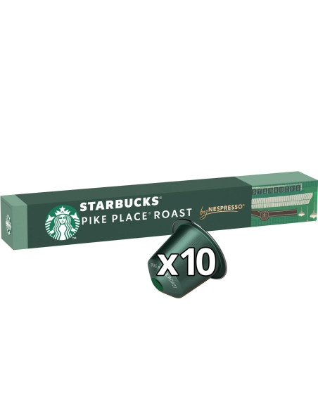 Starbucks® Pike Place Roast by Nespresso® - 100 capsules
