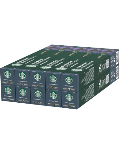 Starbucks® Espresso Roast by Nespresso® - 100 capsules - Café