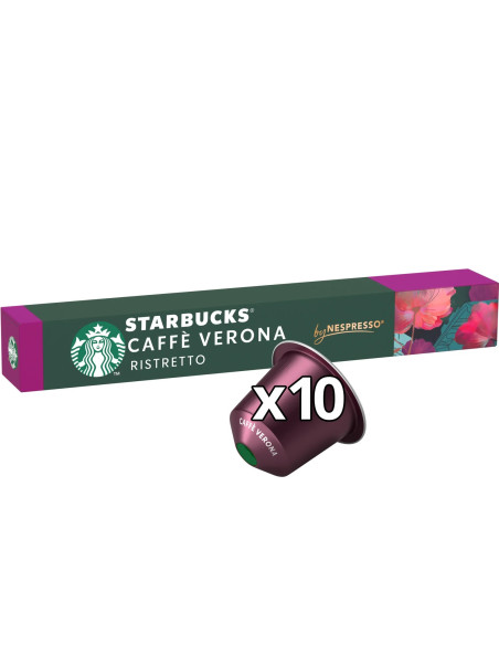 Starbucks® Caffè Verona by Nespresso® - 10 capsules - Café