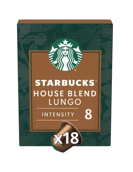 Starbucks® House Blend n°8 by Nespresso® - 18 capsules
