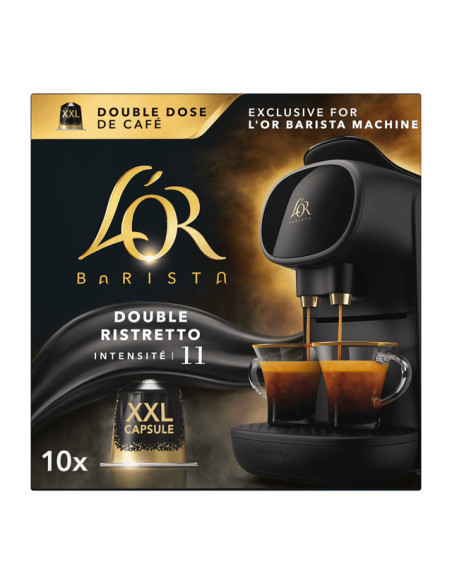 L’Or Barista Double Ristretto n°11 - 50 capsules XXL alu - Capsules L'Or Barista XXL