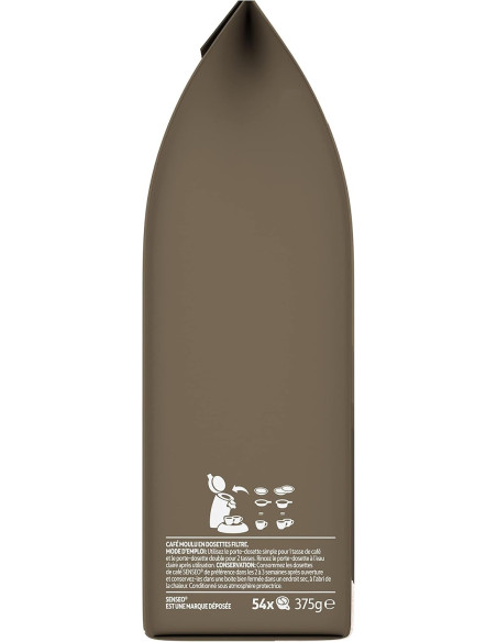 Senseo Classique (Format familial) - 54 dosettes - Café Dosette