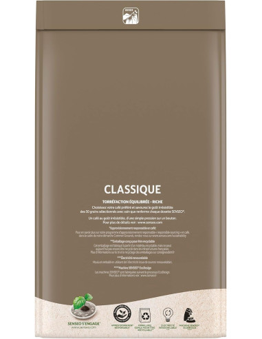 Senseo Classique (Format familial) - 54 dosettes - Café Dosette