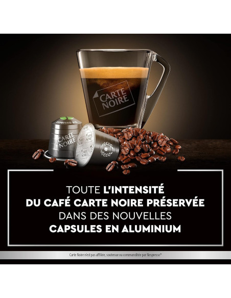 Carte Noire Espresso Bio - 240 capsules aluminium pour Nespresso