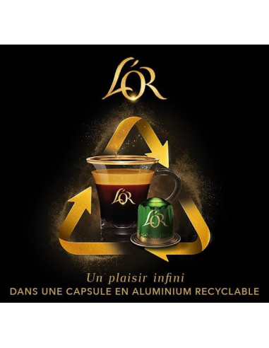 L'Or Decaffeinato N°6 compatible Nespresso® - 10 capsules - Café