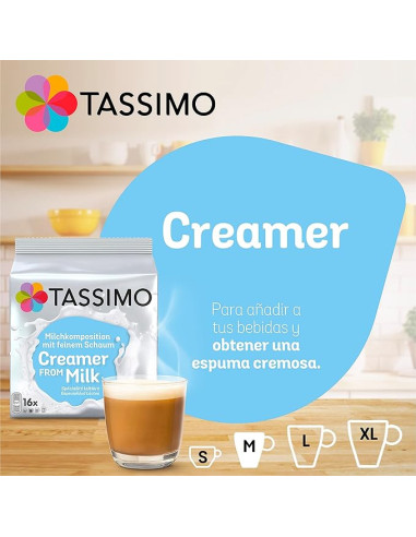 Tassimo -Spécialité laitière - 16 dosettes - Café Dosette