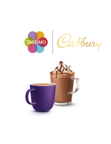 Tassimo Cadbury Hot Chocolate - 8 dosettes - Café Dosette