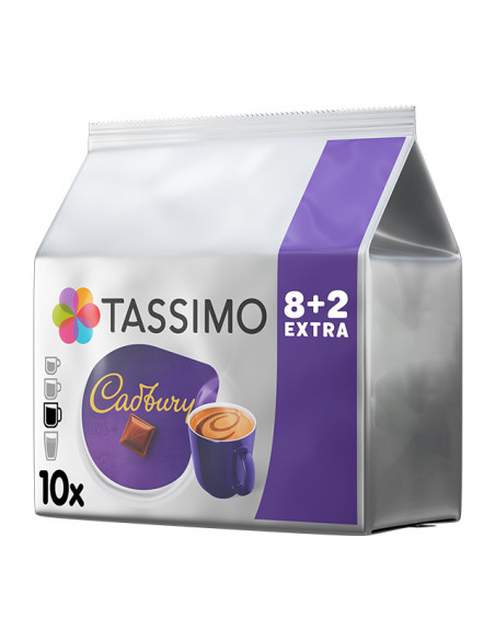 Tassimo Cadbury Hot Chocolate - 8 dosettes - Café Dosette