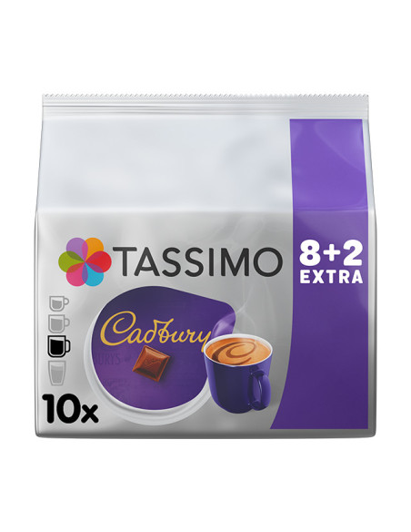 Tassimo Cadbury Hot Chocolate - 8 dosettes - Café Dosette