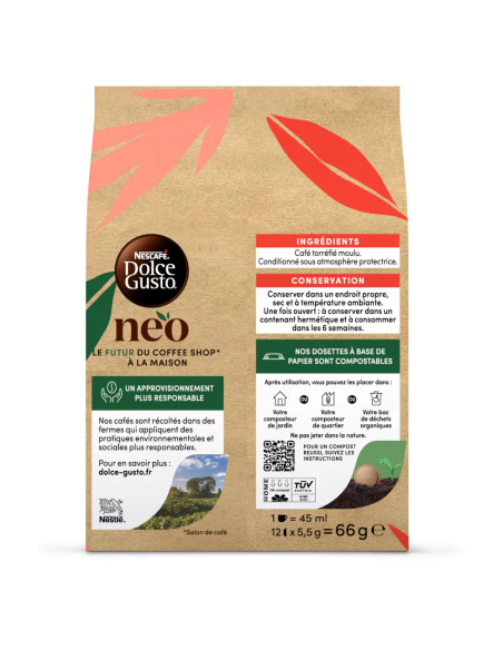 Nescafé Dolce Gusto NEO Grande n°5 - 12 dosettes
