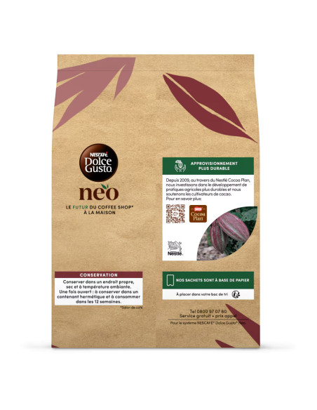Nescafé Dolce Gusto NEO Hot Chocolate - 12 dosettes