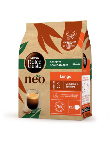 Nescafé Dolce Gusto NEO Lungo n°6 - 12 dosettes