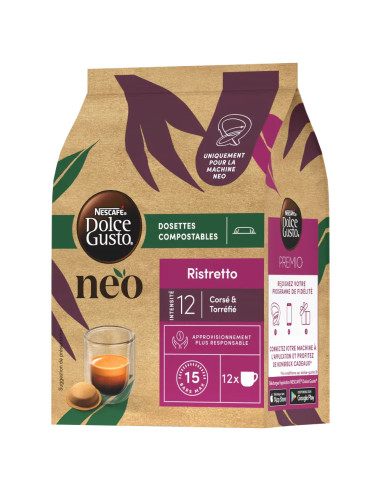 Nescafé Dolce Gusto NEO Ristretto n°12 - 12 dosettes
