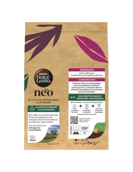 Nescafé Dolce Gusto NEO Ristretto n°12 - 12 dosettes