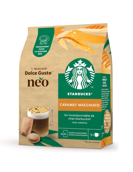 Nescafé Dolce Gusto NEO Starbucks® Caramel Macchiato - 6 dosettes